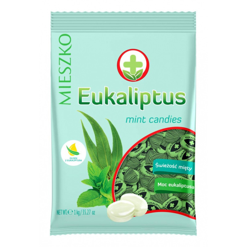 Cukierki Eukaliptus MIESZKO, 1kg