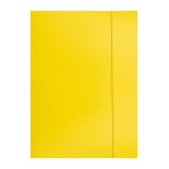 Teczka z gumką OFFICE PRODUCTS, karton/lakier, A4, 320gsm, 3-skrz., mix kolorów