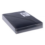 Teczka z gumką OFFICE PRODUCTS, karton/lakier, A4, 320gsm, 3-skrz., mix kolorów