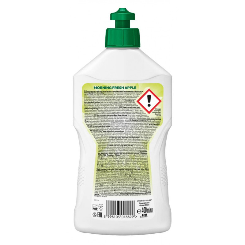 Płyn do naczyń MORNING FRESH, jabłko, 400ml