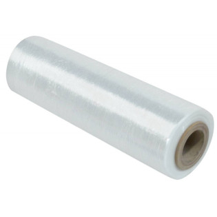 Folia stretch OFFICE PRODUCTS, ręczna, 1,5kg netto, szer. 500mm, 23mikr., transparentna