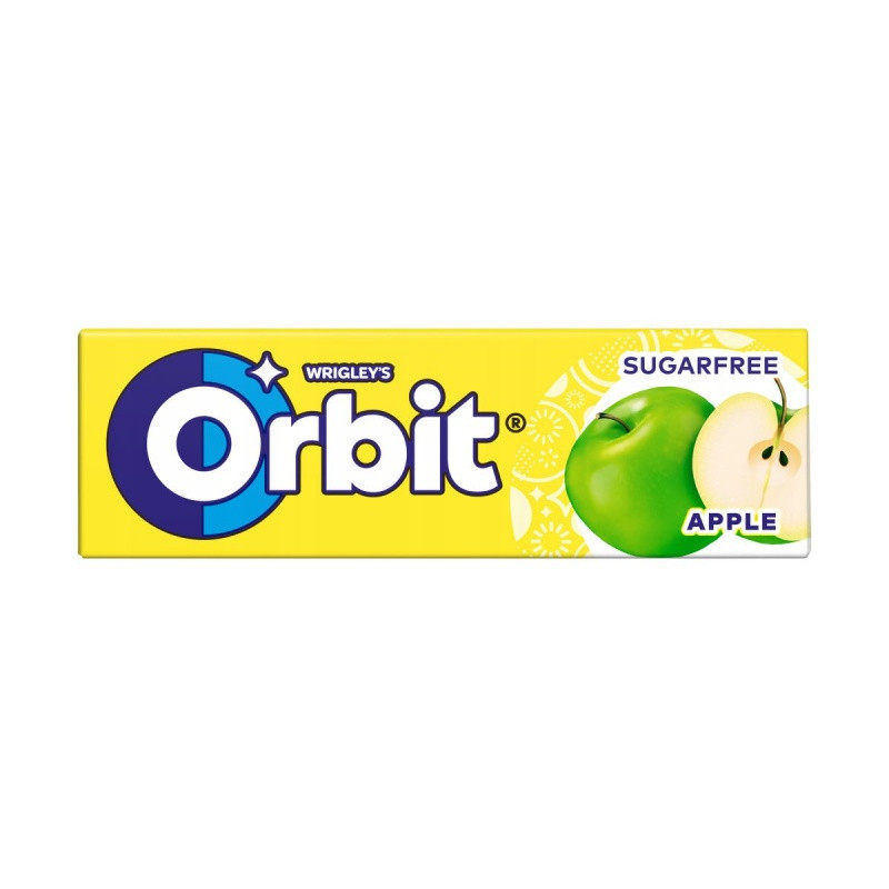 Guma do żucia ORBIT, jabłko, 14g