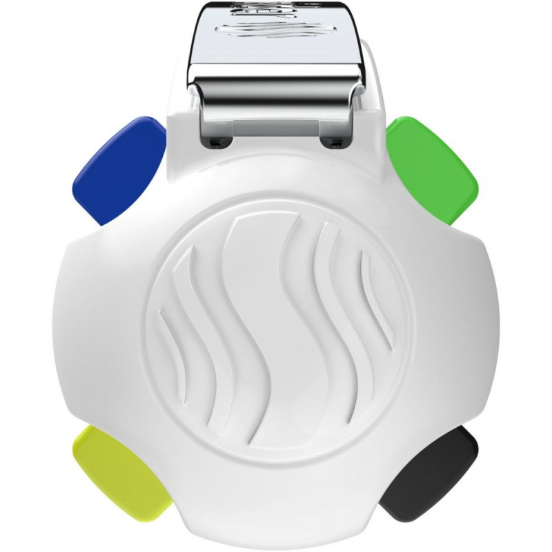 Długopis automatyczny SCHNEIDER TAKE 4 Neon, M, 4 kolory wkładu, zielono-biały