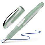 Pióro wieczne SCHNEIDER Ray, L, pud. plastikowe, zielono-białe