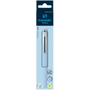 Pióro wieczne SCHNEIDER Tomo, M, w pudełku z zawieszką, jasnoniebieskie