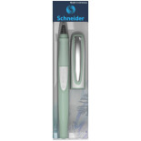 Pióro kulkowe SCHNEIDER Ray, M, pud. plastikowe, zielono-białe