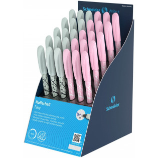 Display piór kulkowych SCHNEIDER Easy, M, 30 szt., mix kolorów