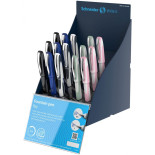 SIS Display piór wiecznych SCHNEIDER Ray, M, L, kolory Basic+Trend, 15 szt., mix kolorów