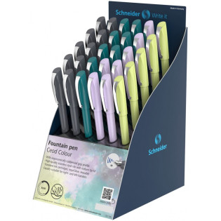 Display piór wiecznych SCHNEIDER Ceod Colour, M, 30 szt., mix kolorów