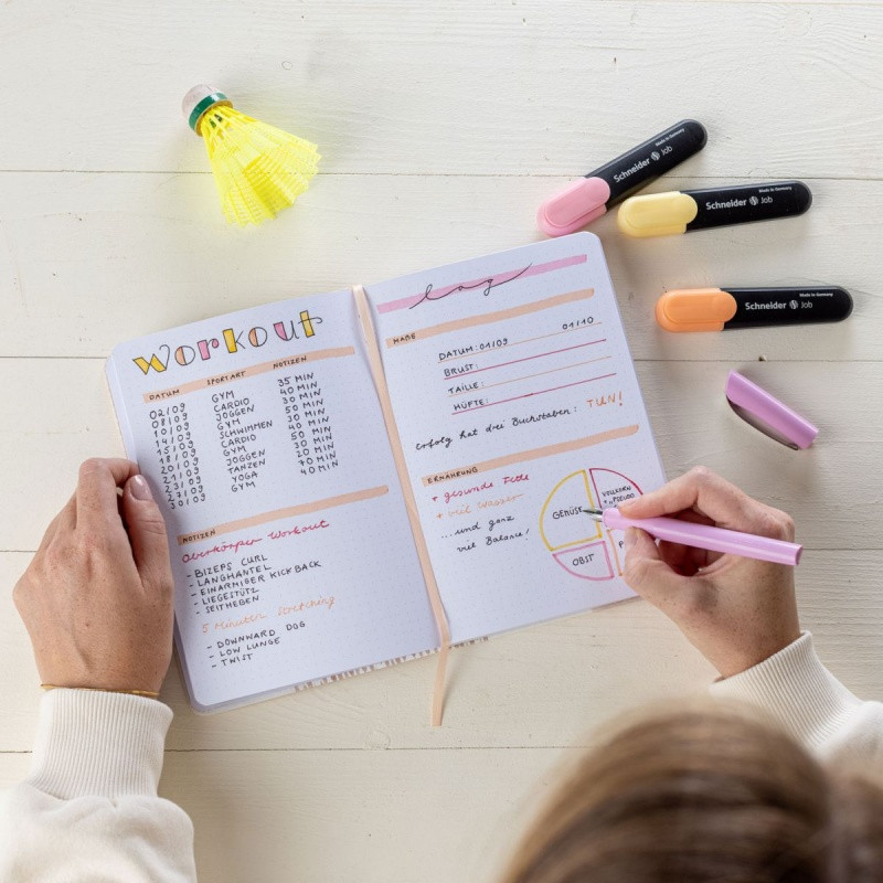 Display piór wiecznych SCHNEIDER Ceod Colour, M, 30 szt., mix kolorów