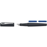 Pióro wieczne SCHNEIDER Tomo, M, 2 naboje, blister, mix kolorów