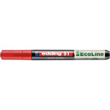 Marker olejowy na bazie wody e-51 EDDING EcoLine, 1-2mm, czerwony