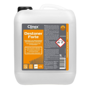 Preparat CLINEX Destoner Forte, do okresowego odkamieniania urządzeń, 5l