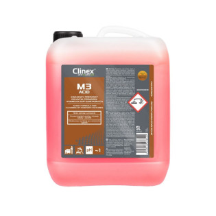 Preparat CLINEX M3 Acid, do mycia posadzek i pomieszczeń sanitarnych, 5l