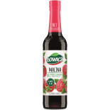 Syrop owocowy ŁOWICZ, malinowy, 400ml