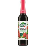 Syrop owocowy ŁOWICZ, truskawkowy, 400ml