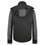 Kurtka przeciwdeszczowa BEESWIFT, ocieplana, rozm. 4XL, czarno/szara