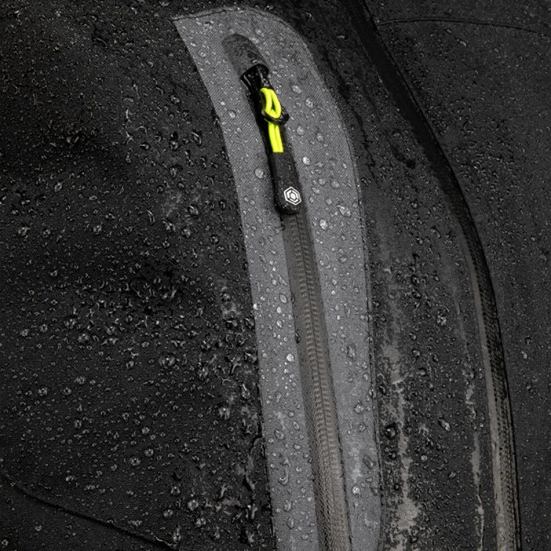 Kurtka przeciwdeszczowa BEESWIFT, ocieplana, rozm. M, czarno/szara