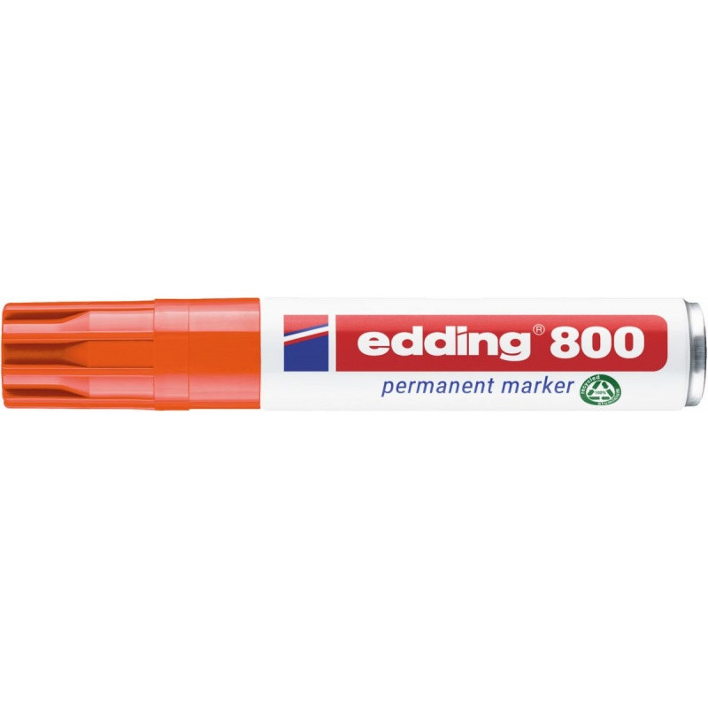 Marker permanentny e-800 EDDING, 4-12mm, pomarańczowy