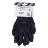 Rękawice DONAU SAFETY Flex-Dotted, kat. II, rozm. 7, szare