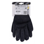 Rękawice DONAU SAFETY Flex-Dotted, kat. II, rozm. 8, szare