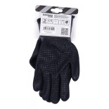 Rękawice DONAU SAFETY Flex-Dotted, kat. II, rozm. 10, szare