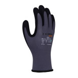 Rękawice DONAU SAFETY Flex, kat. II, rozm. 10, szare