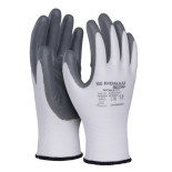 Rękawice DONAU SAFETY Nitrile 01, kat. II, rozm. 10, szare