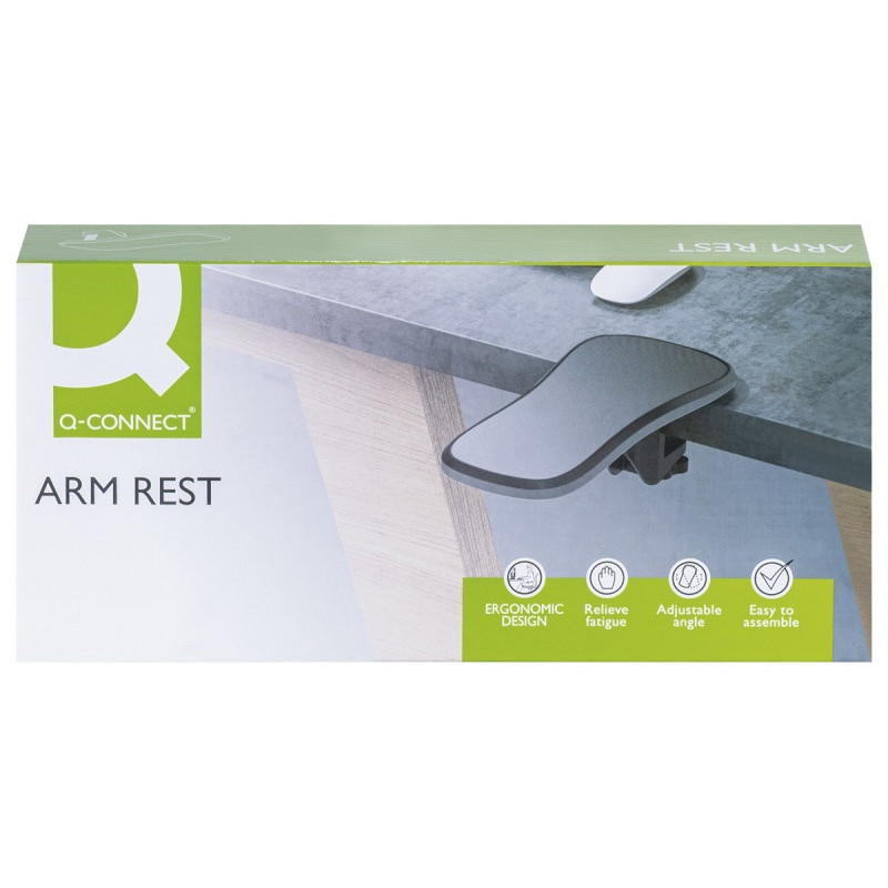 Podłokietnik Q-CONNECT, czarny