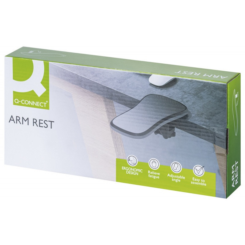 Podłokietnik Q-CONNECT, czarny