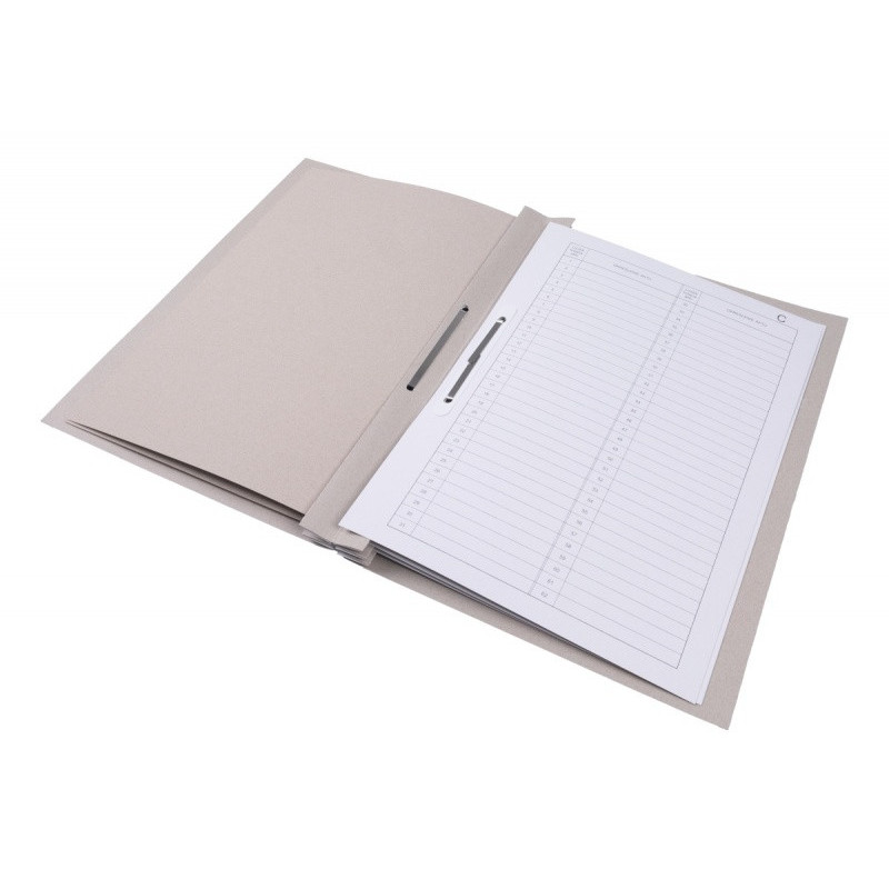 Teczka do akt osobowych OFFICE PRODUCTS, karton, A4, 300 gsm, biała