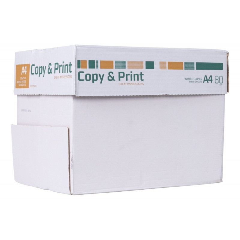 Papier ksero COPY&PRINT, A4, klasa C, 80gsm, 500 ark.