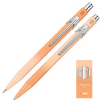 Zestaw długopis 849 i ołówek 844 CARAN D'ACHE Sunset Sky, w etui, pomarańczowy