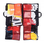 Prezenter sprzedaży DONAU SAFETY, z wyposażeniem, czarny