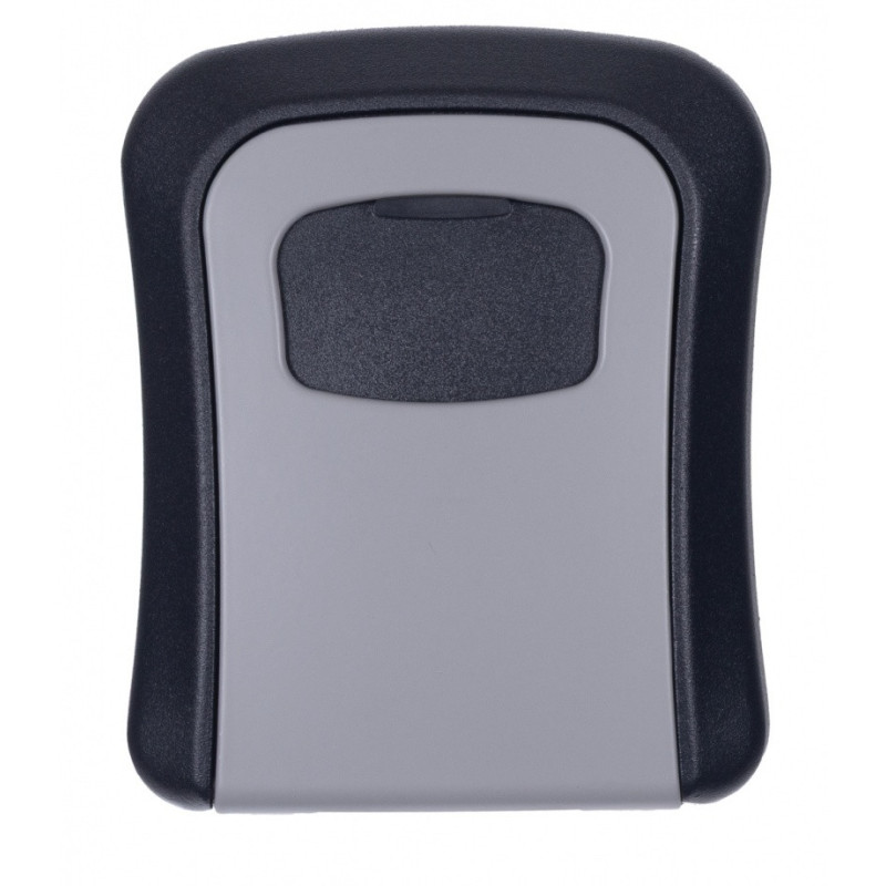 Skrytka na klucze DONAU TECH, 115x95x40 mm, czarno-srebrna