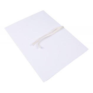 Teczka archiwizacyjna wiązana OFFICE PRODUCTS Budget Pro, 35mm, karton, biała wewn., A4, 250gsm, 3-skrz., biała