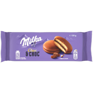 Ciastka MILKA Choc&Choc, 150g