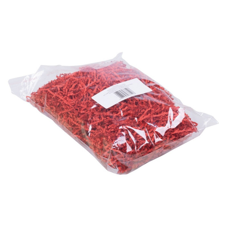 Wypełniacz do paczek OFFICE PRODUCTS, typ zigzag, 150g, czerwony