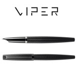 Pióro wieczne DIPLOMAT Viper, guilloche, F, czarne