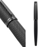 Pióro wieczne DIPLOMAT Viper, guilloche, F, czarne