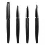 Pióro wieczne DIPLOMAT Viper, guilloche, F, czarne