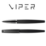 Pióro kulkowe DIPLOMAT Viper, guilloche, czarne