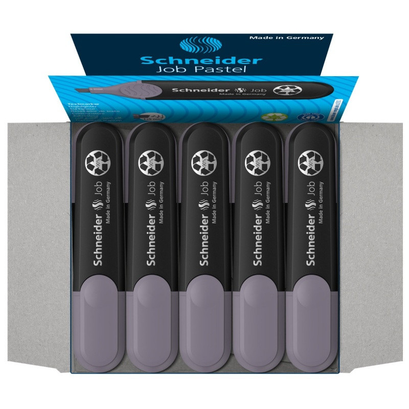 Zakreślacz SCHNEIDER Job Pastel, 1-5mm, szary mauve