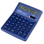 Kalkulator biurowy DONAU TECH, CI-SDC444XRNVE, 12-cyfr. wyświetlacz, wym. 190x143x40 mm, granatowy