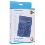 Kalkulator biurowy DONAU TECH, CI-SDC444XRNVE, 12-cyfr. wyświetlacz, wym. 190x143x40 mm, granatowy