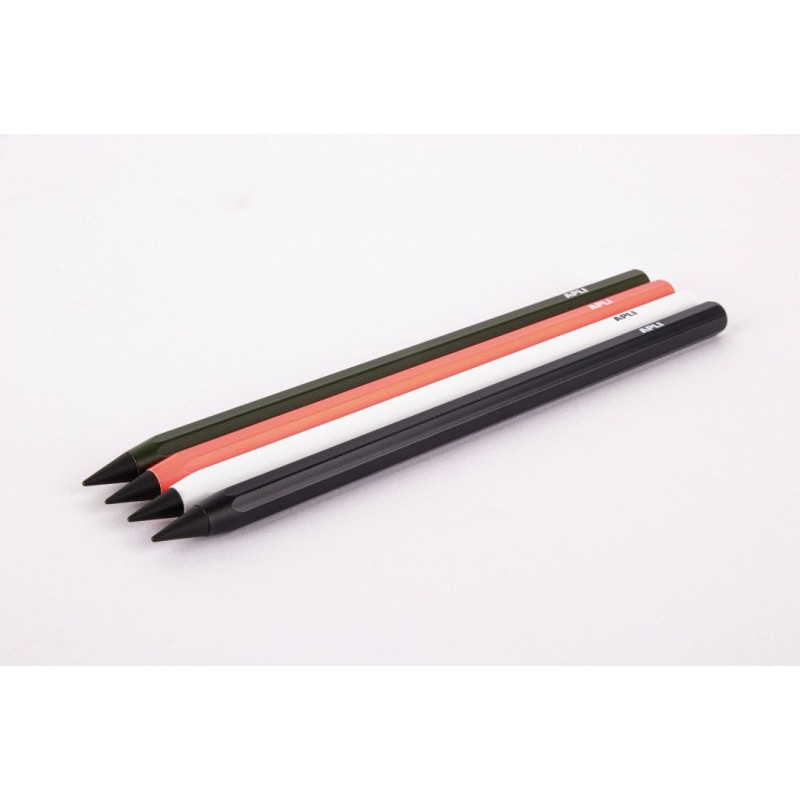 Ołówek wieczny APLI Infinite, HB, 1 szt., pudełko kart. z zawieszką, mix kolorów 2