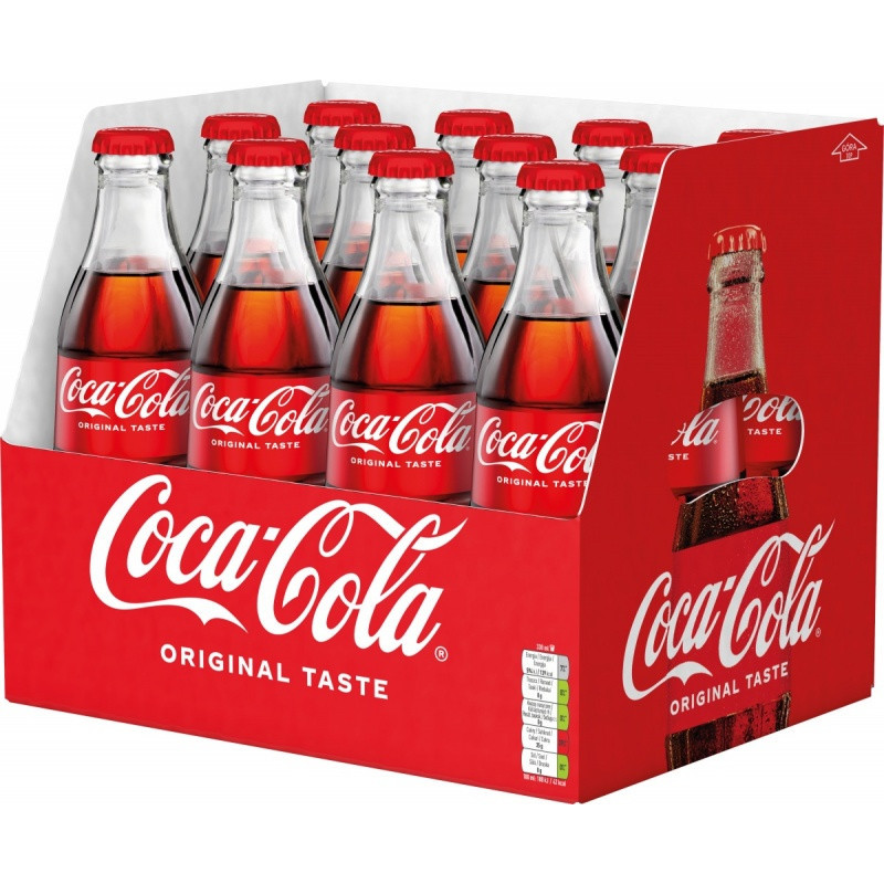Coca-Cola, butelka szklana, 0,33l