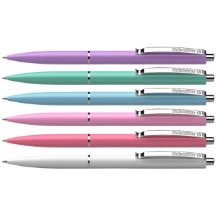 Długopis automatyczny SCHNEIDER K15, M, 1 szt., mix kolorów pastelowych