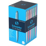 Długopis automatyczny SCHNEIDER K15, M, 1 szt., mix kolorów pastelowych