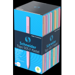 Długopis SCHNEIDER Tops 505, F, 1 szt., mix kolorów pastelowych